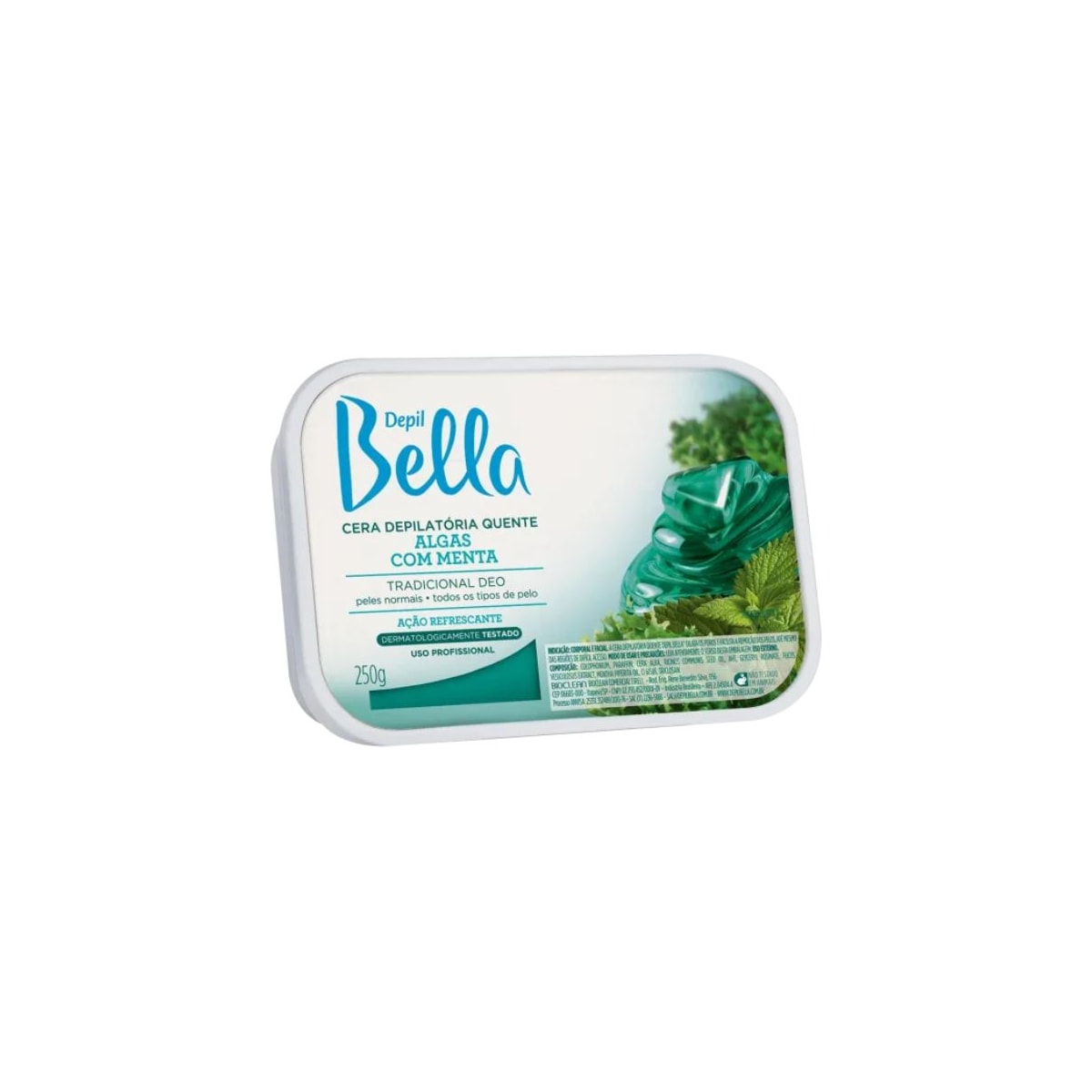 Cera Depilatória Depil Bella Algas com Menta 250 g
