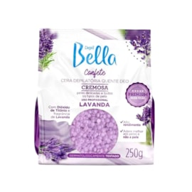 Cera Depilatória Depil Bella Confete Lavanda Hidratação 250 g