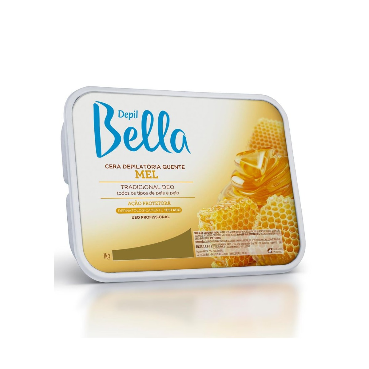 Cera Depilatória Depil Bella Mel 1000 g Cera Depilatória Depil Bella Mel 1000 g