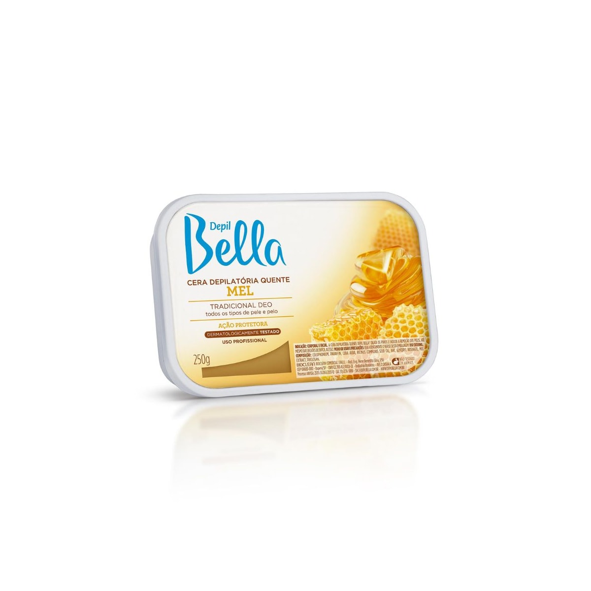 Cera Depilatória Depil Bella Mel 250 g Cera Depilatória Depil Bella Mel 250 g