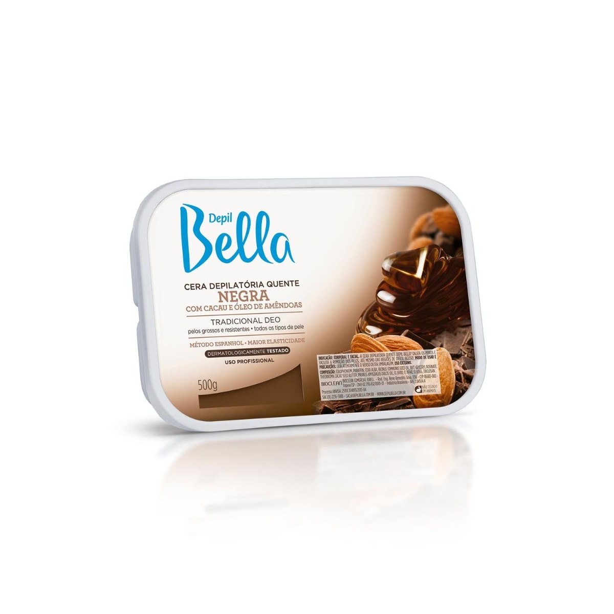 Cera Depilatória Depil Bella Negra 500 g