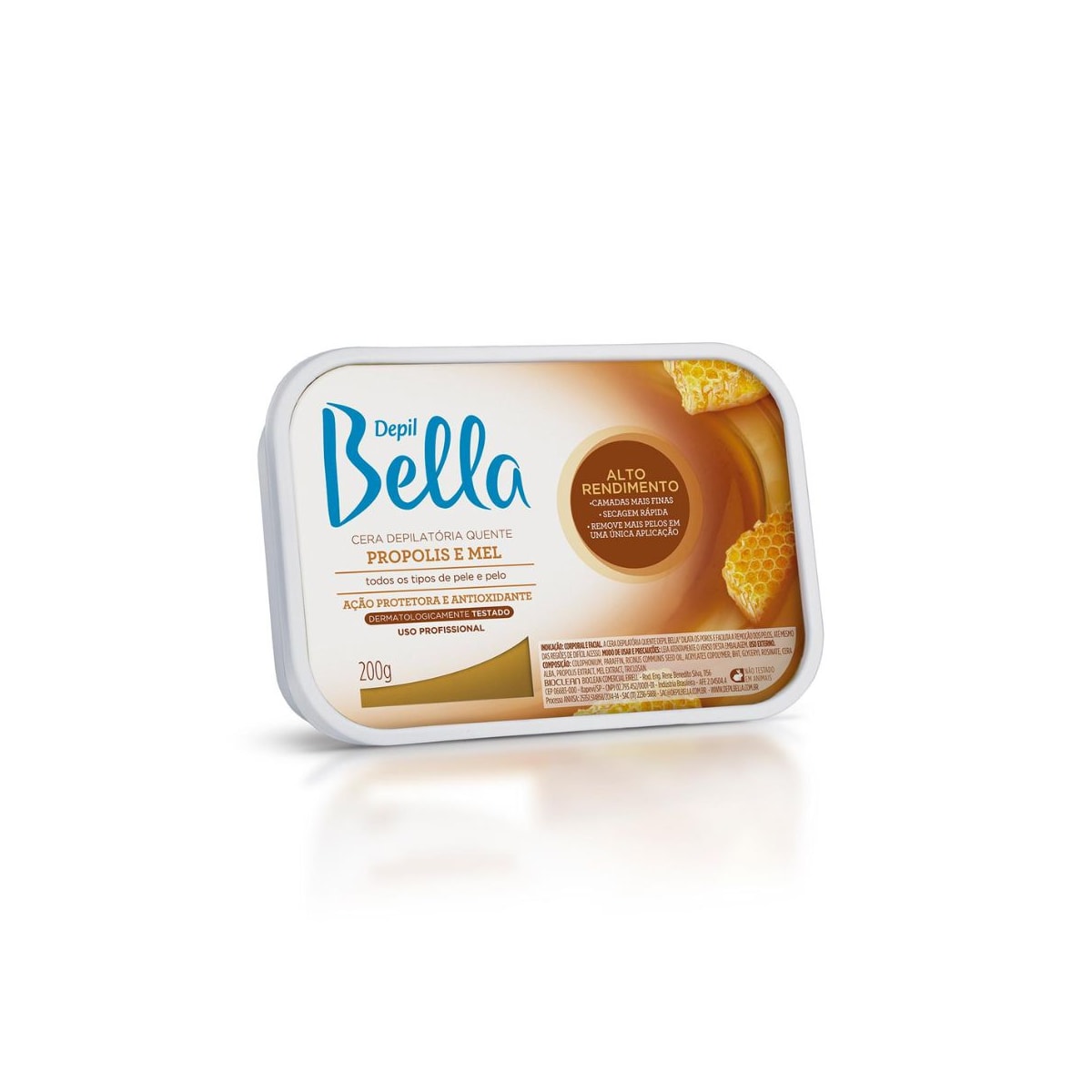 Cera Depilatória Depil Bella Própolis e Mel 200 g Cera Depilatória Depil Bella Própolis e Mel 200 g
