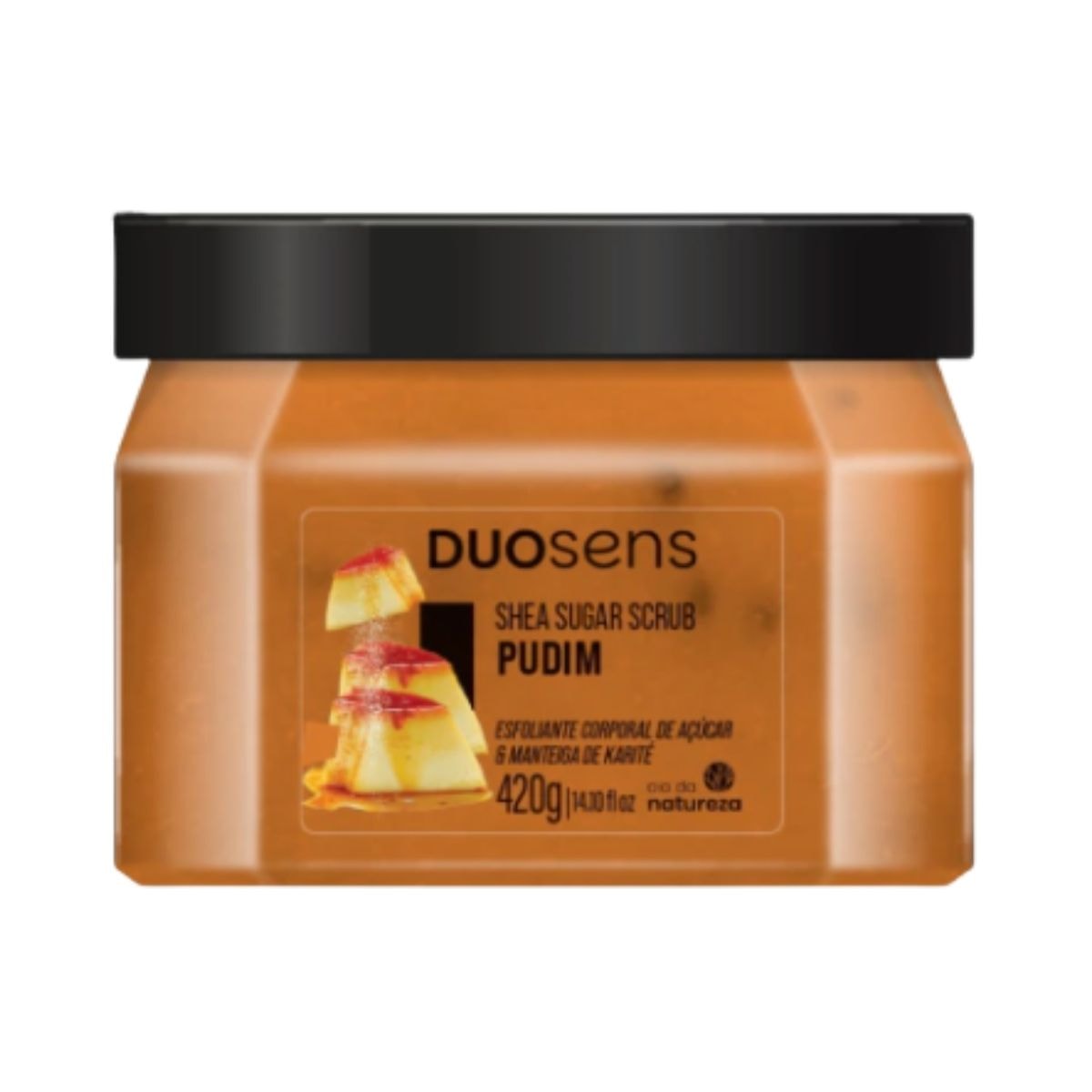 Cia da Natureza Esfoliante Duosens Pudim 420 g