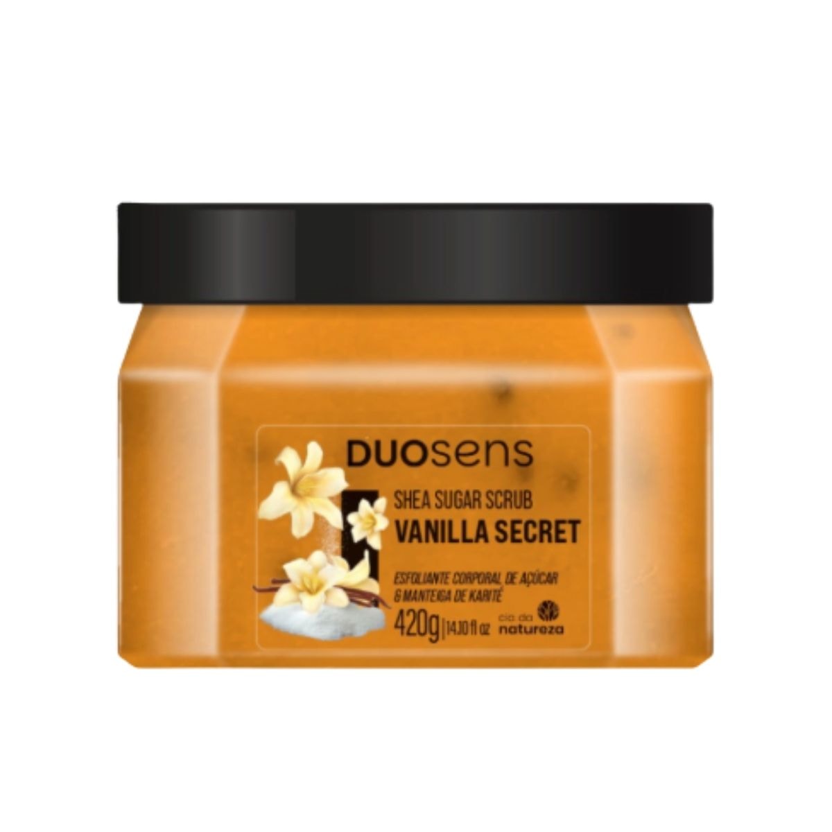 Cia da Natureza Esfoliante Duosens Vanilla Secret 420 g Cia da Natureza Esfoliante Duosens Vanilla Secret 420 g