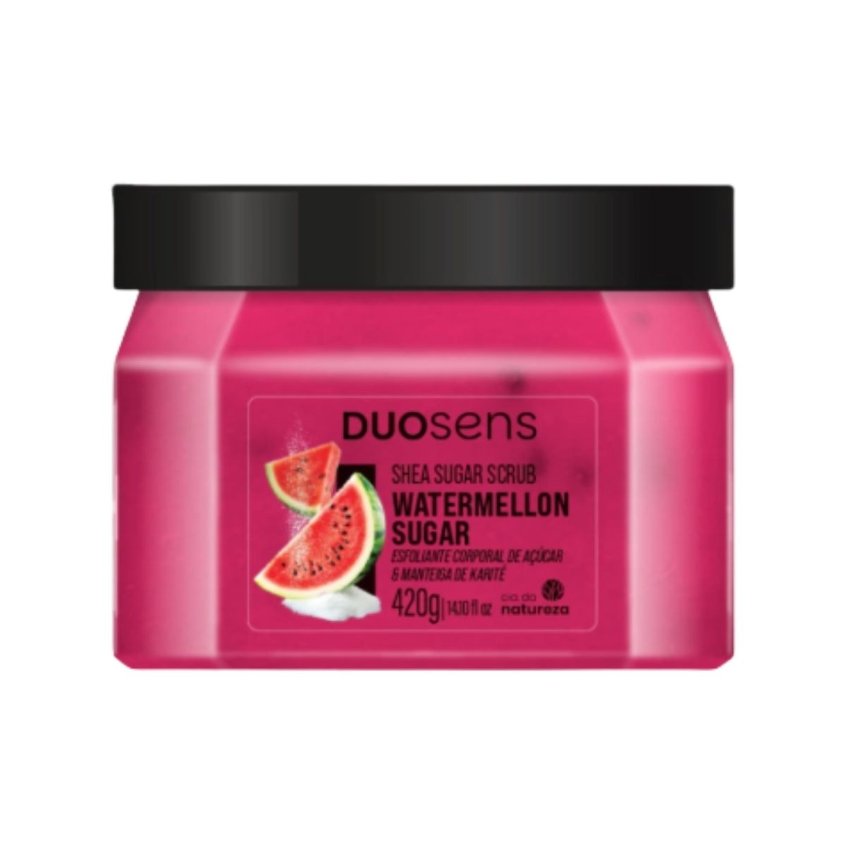 Cia da Natureza Esfoliante Duosens Watermelon Sugar 420 g Cia da Natureza Esfoliante Duosens Watermelon Sugar 420 g