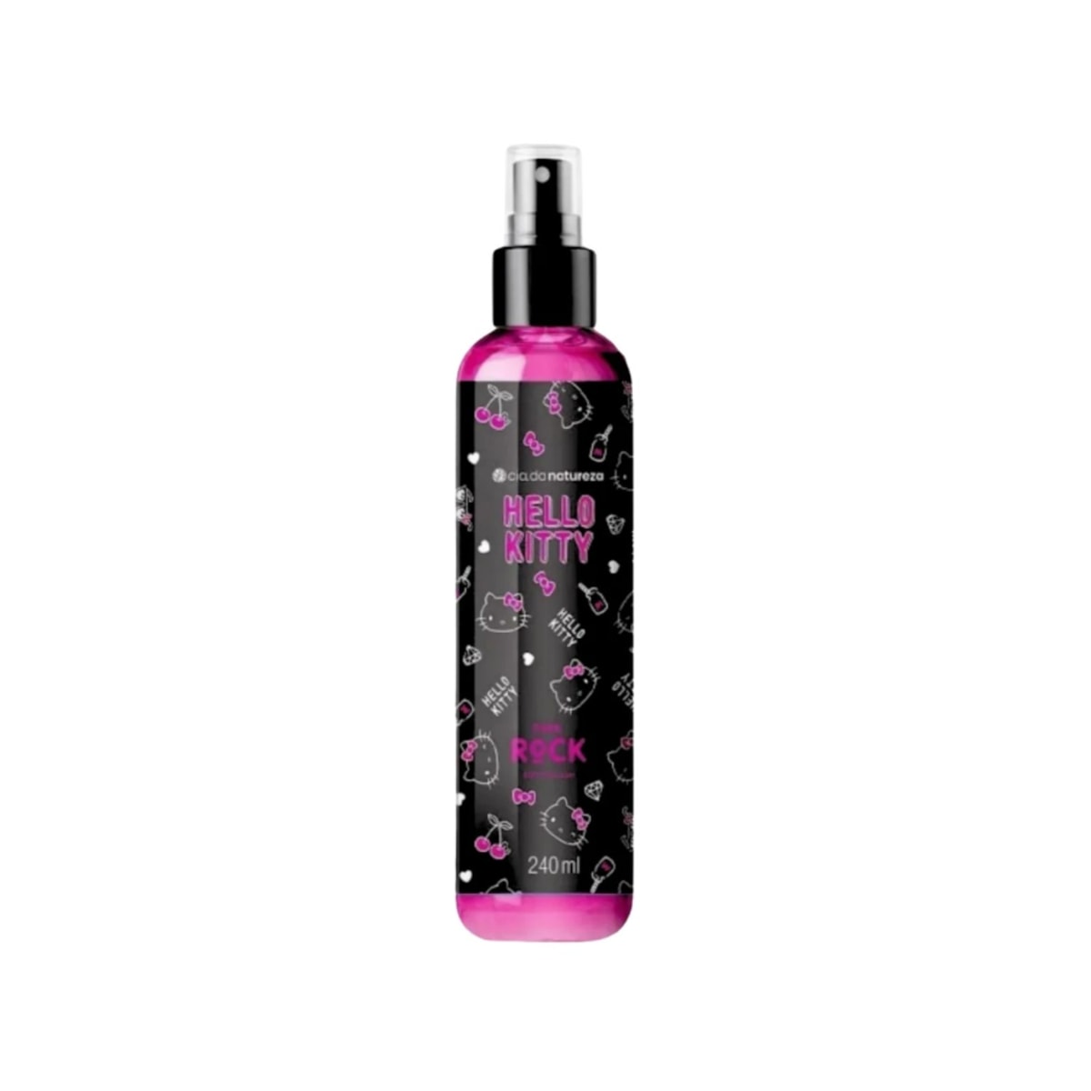 Cia da Natureza Hello Kitty Body Splash Pink Rock 240 ml Cia da Natureza Hello Kitty Body Splash Pink Rock 240 ml