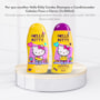 Cia da Natureza Hello Kitty Kit Shampoo Condicionador Cabelos Finos Claros 260 ml