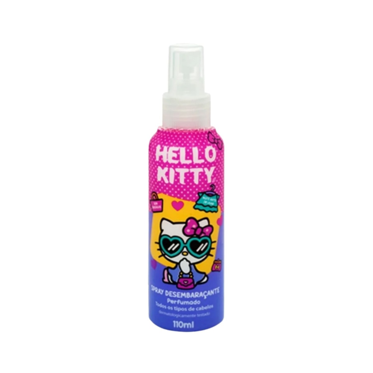 Cia da Natureza Hello Kitty Spray Desembaraçante Perfumado 110 ml Cia da Natureza Hello Kitty Spray Desembaraçante Perfumado 110 ml