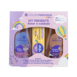 Cia da Natureza Kit Presente Baby Amor e Cuidado