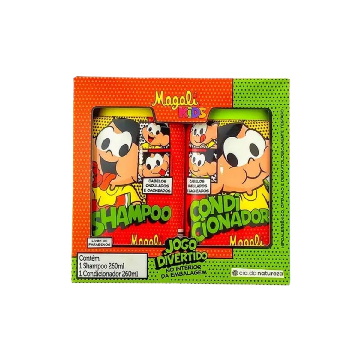 Cia da Natureza Magali Kit Shampoo Condicionador 260 ml Cia da Natureza Magali Kit Shampoo Condicionador 260 ml