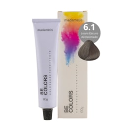 Coloração Madamelis Be Colors Louro Escuro Acinzentado 6.1 60 g