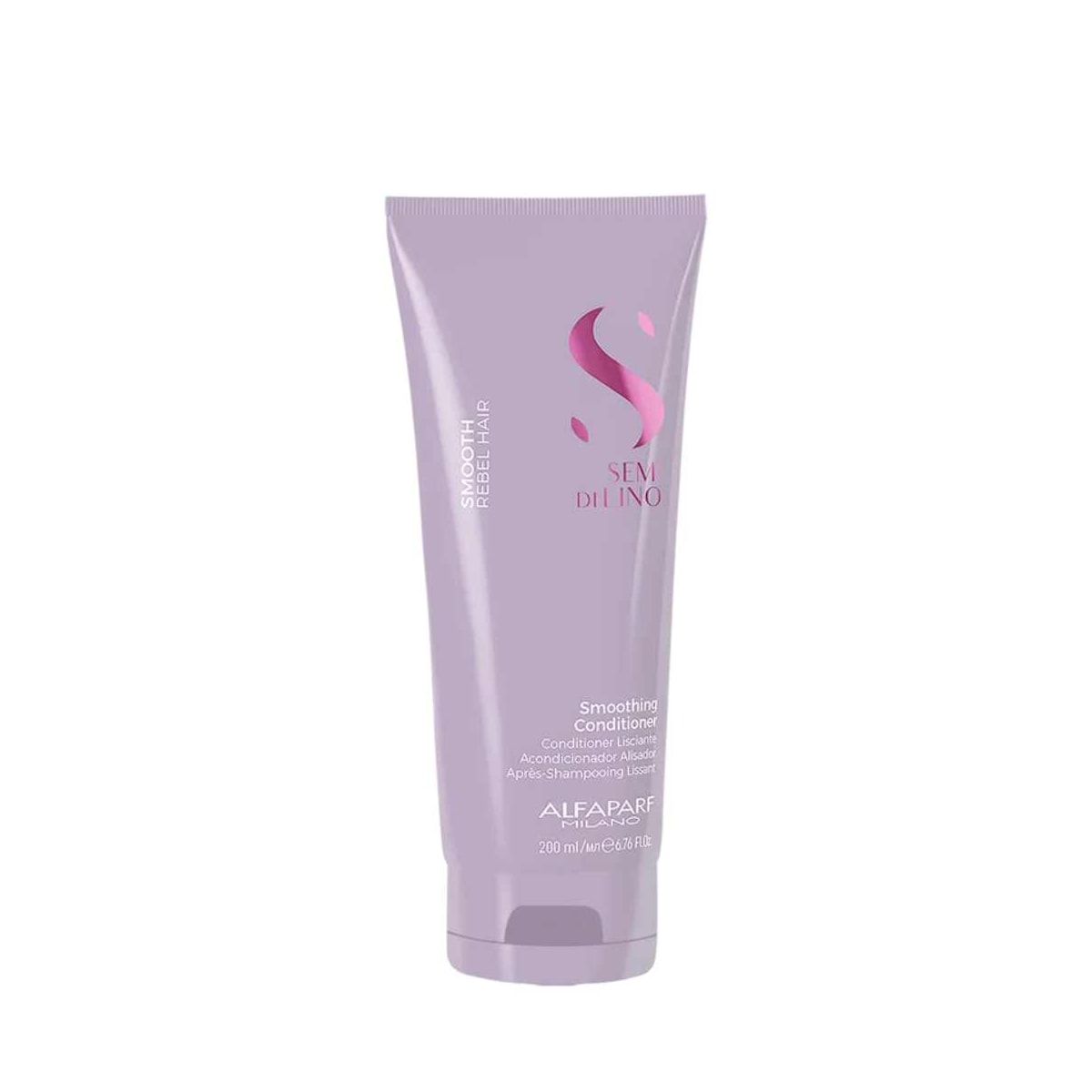 Condicionador Alfaparf Semi Di Lino Smoothing Rebel Hair 200 ml Condicionador Alfaparf Semi Di Lino Smoothing Rebel Hair 200 ml