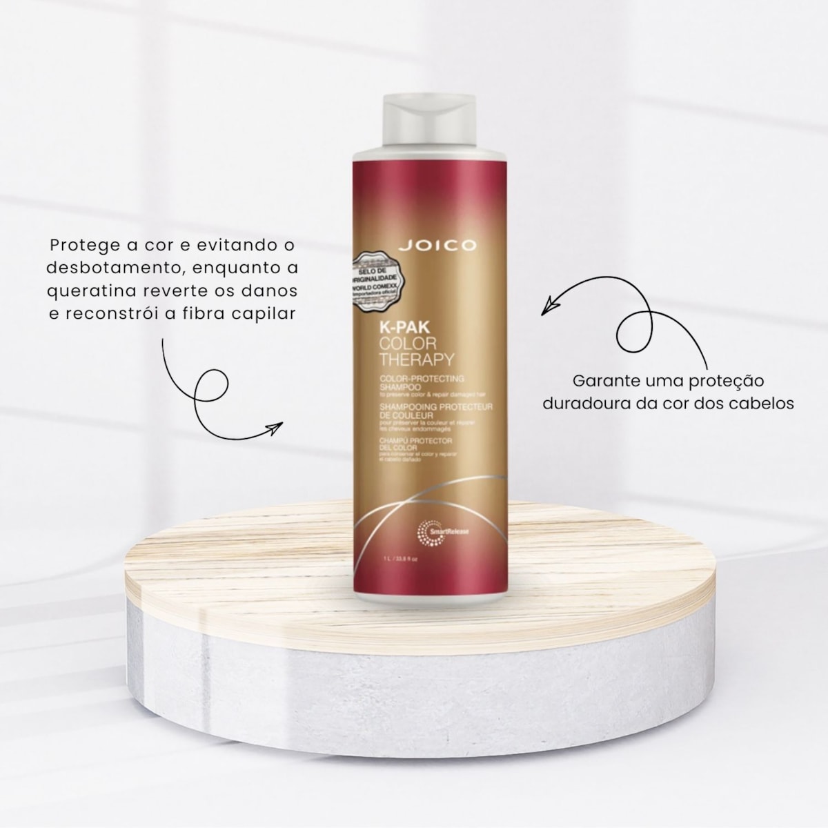 Condicionador Joico K-PAK Color Therapy 1 Litro Condicionador Joico K-PAK Color Therapy 1 Litro