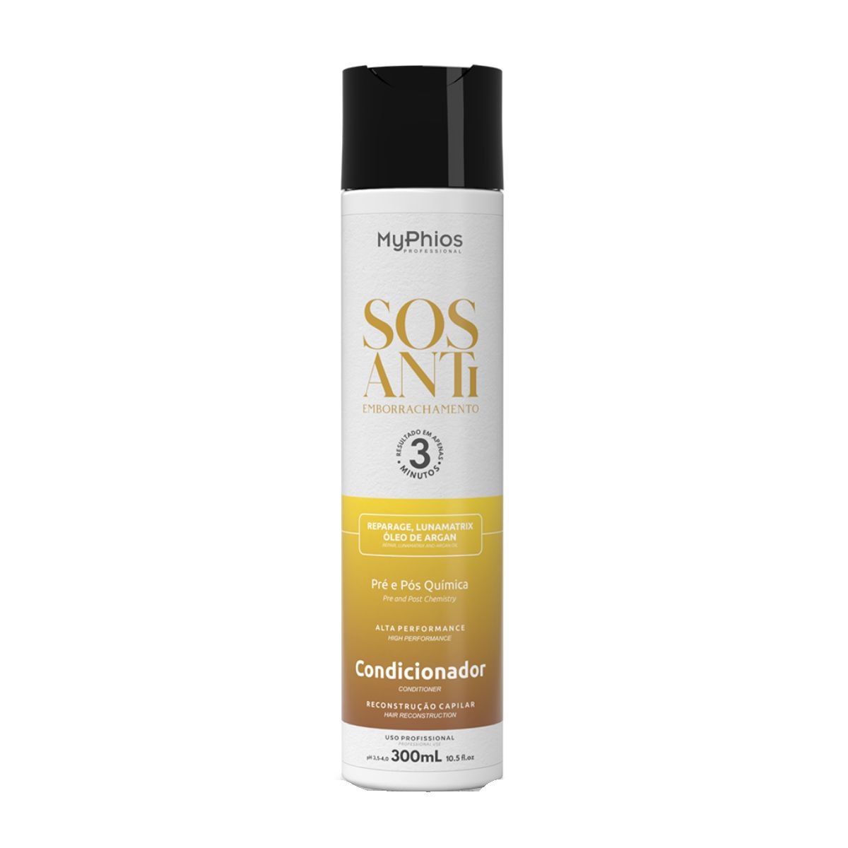 Condicionador MyPhios SOS Antiemborrachamento 300 ml Condicionador MyPhios SOS Antiemborrachamento 300 ml