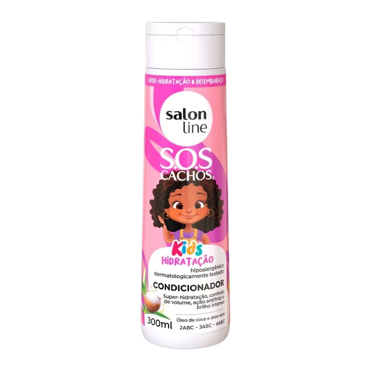 Condicionador Salon Line SOS Cachos Kids Hidratação para Cabelo Cacheado 300 ml Condicionador Salon Line SOS Cachos Kids Hidratação para Cabelo Cacheado 300 ml