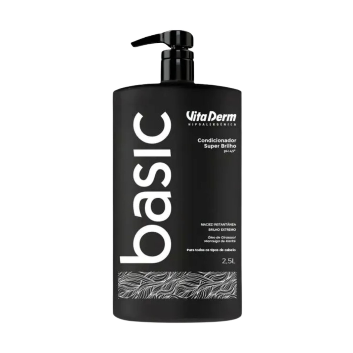 Condicionador Vita Derm Basic Super Brilho 2,5L
