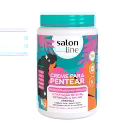 Creme de Pentear Salon Line Brilho Definição Maxima 1 Kg