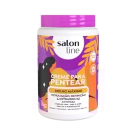 Creme de Pentear Salon Line Brilho Maximo 1 Kg