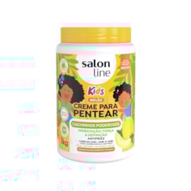 Creme de Pentear Salon Line Cachinhos Poderosos Kids 1 Kg