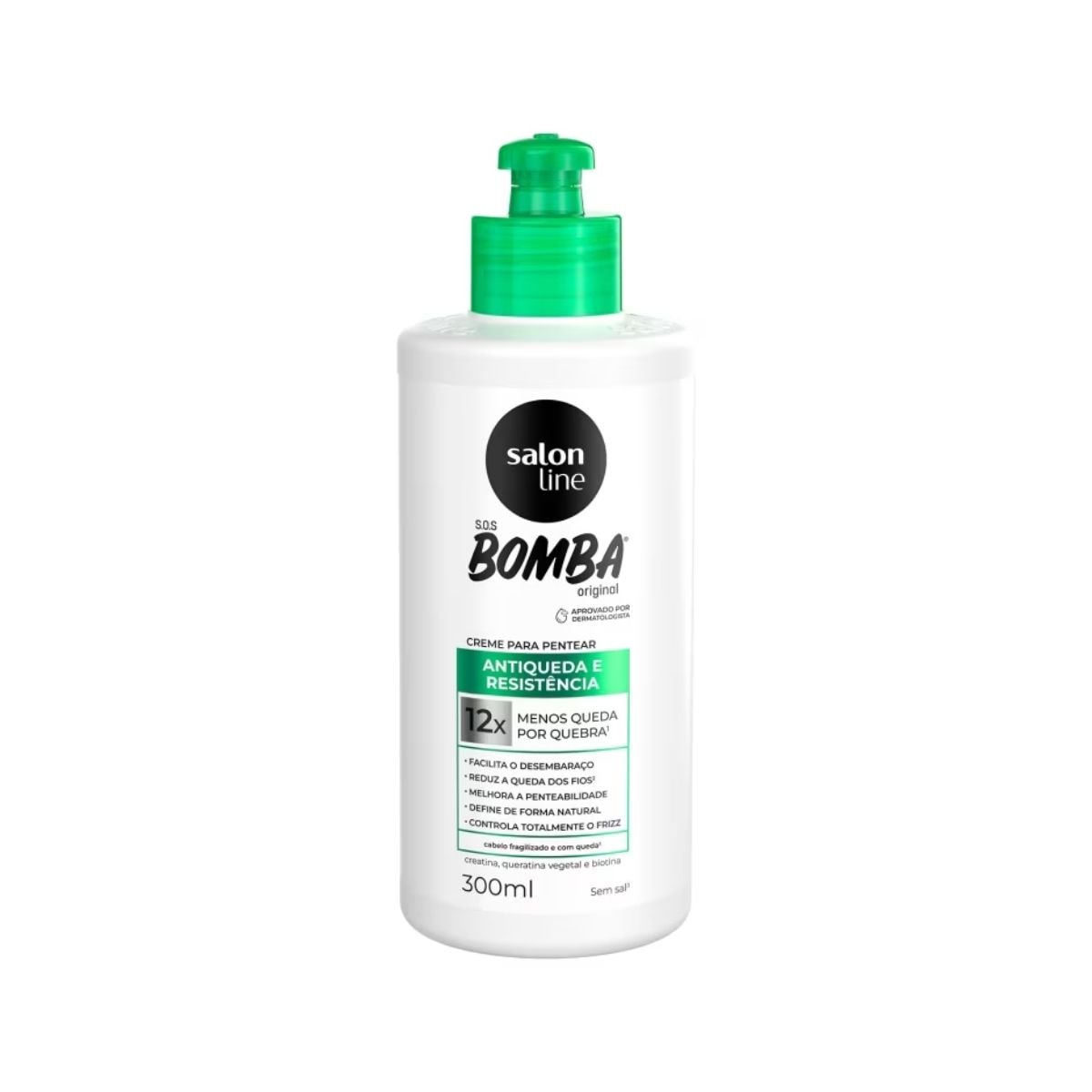 Creme de Pentear Salon Line SOS Bomba Antiqueda 300 ml Creme de Pentear Salon Line SOS Bomba Antiqueda 300 ml
