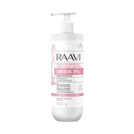 Creme Hidratante Raavi Ureia 3% Renovação e Maciez 450 g
