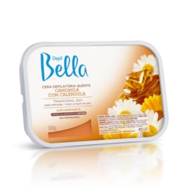 Depil Bella Cera Depilatória Camomila com Calêndula 500g