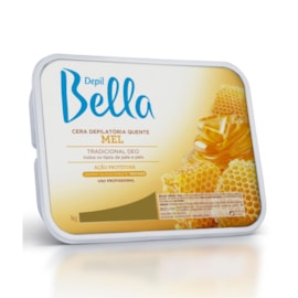 Depil Bella Cera Depilatória Mel 1000g Depil Bella Cera Depilatória Mel 1000g
