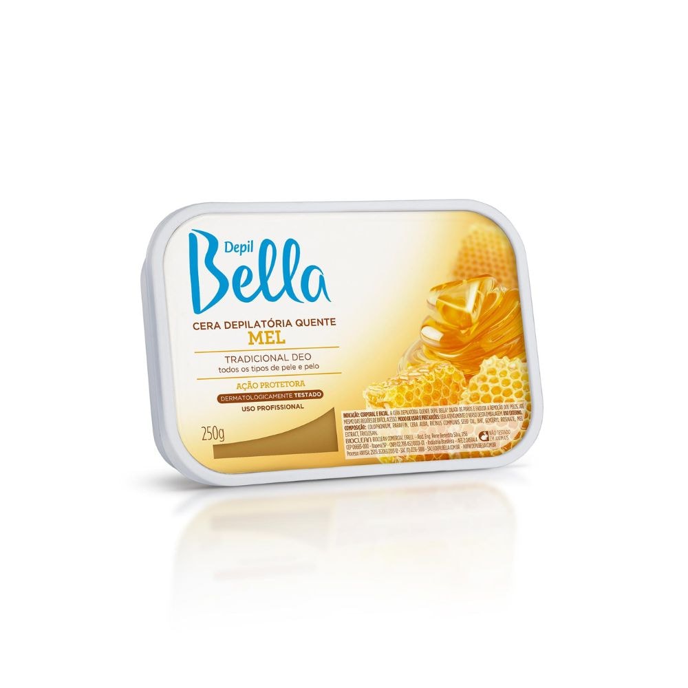 Depil Bella Cera Depilatória Mel 250g