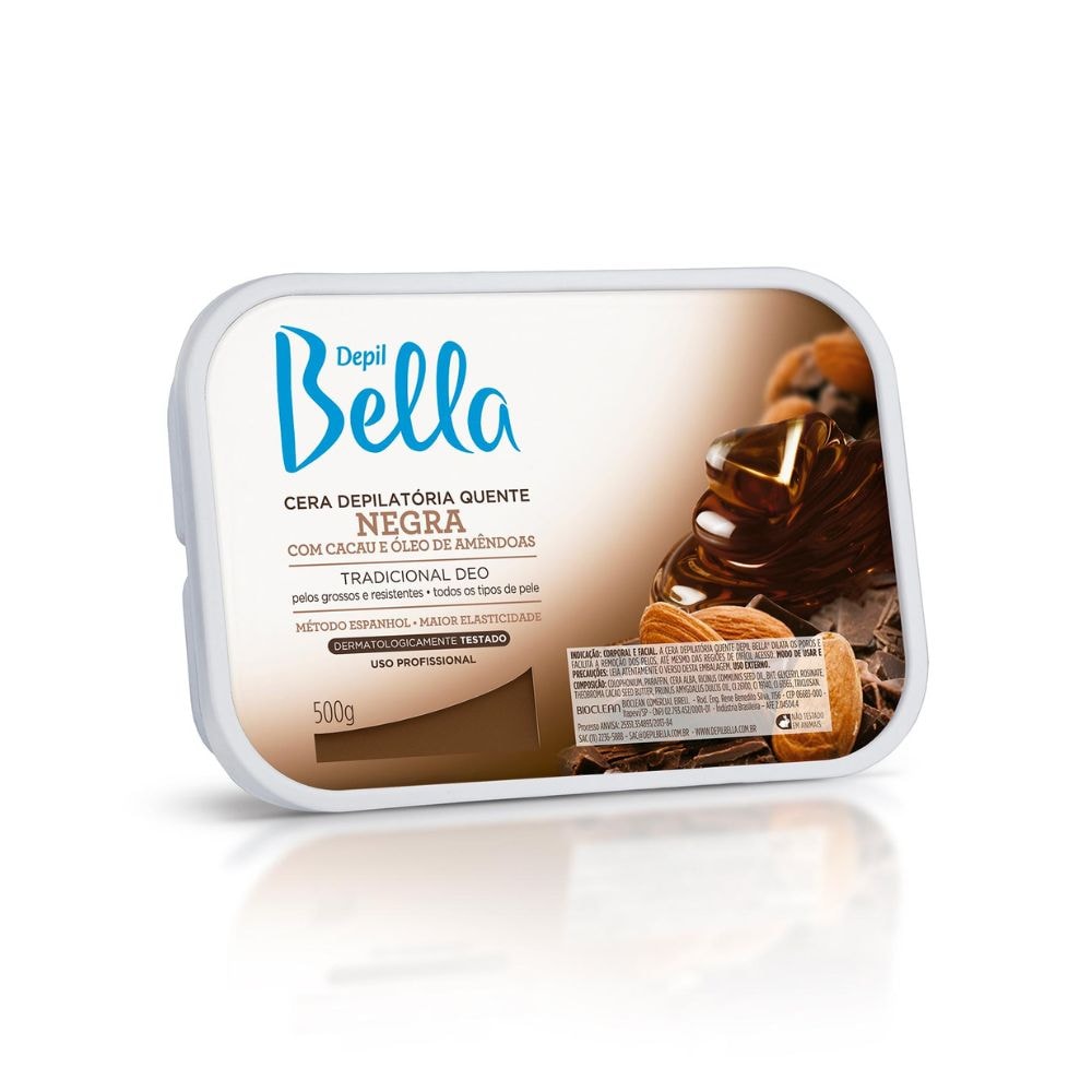 Depil Bella Cera Depilatória Negra 500g