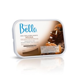 Depil Bella Cera Depilatória Negra 500g Depil Bella Cera Depilatória Negra 500g