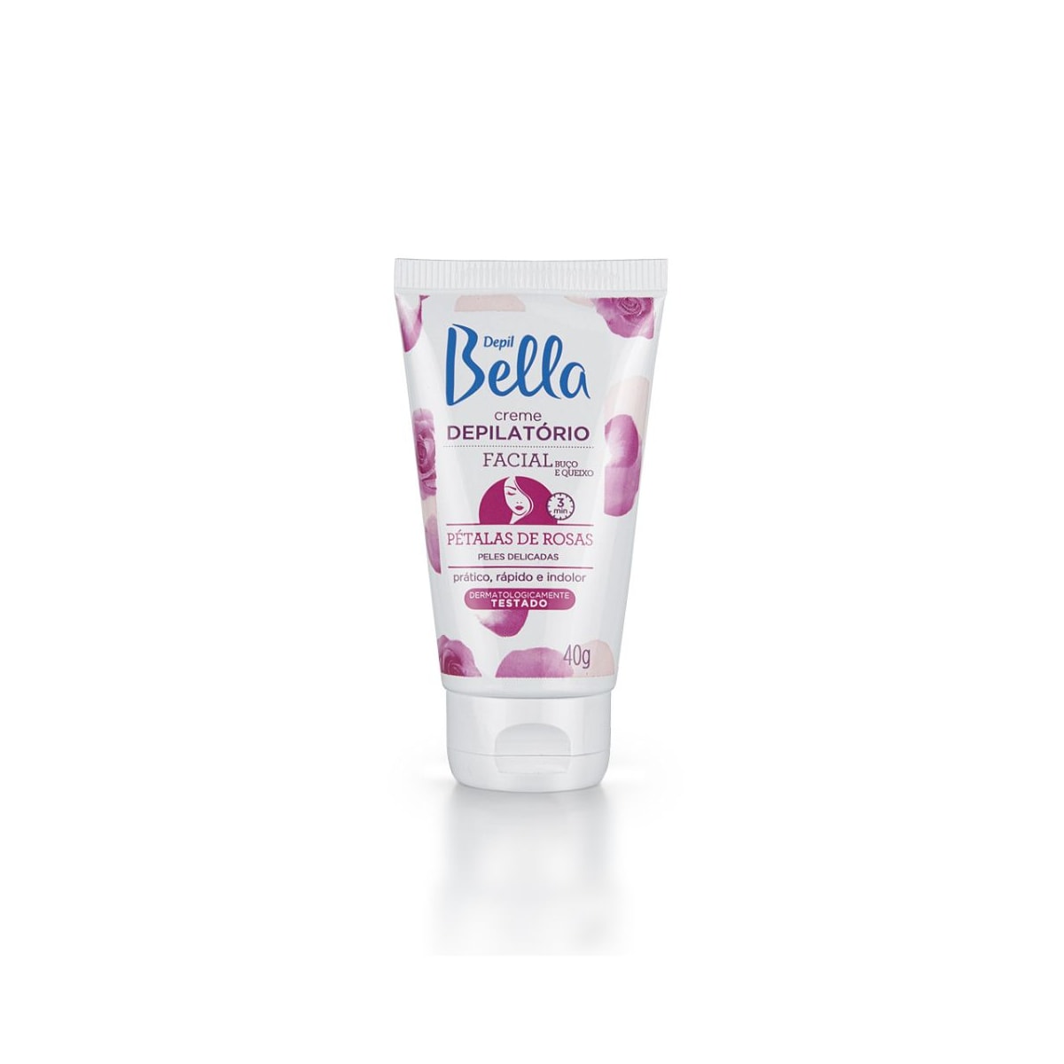 Depil Bella Creme Depilatório Facial Pétalas de Rosa 40 g Depil Bella Creme Depilatório Facial Pétalas de Rosa 40 g