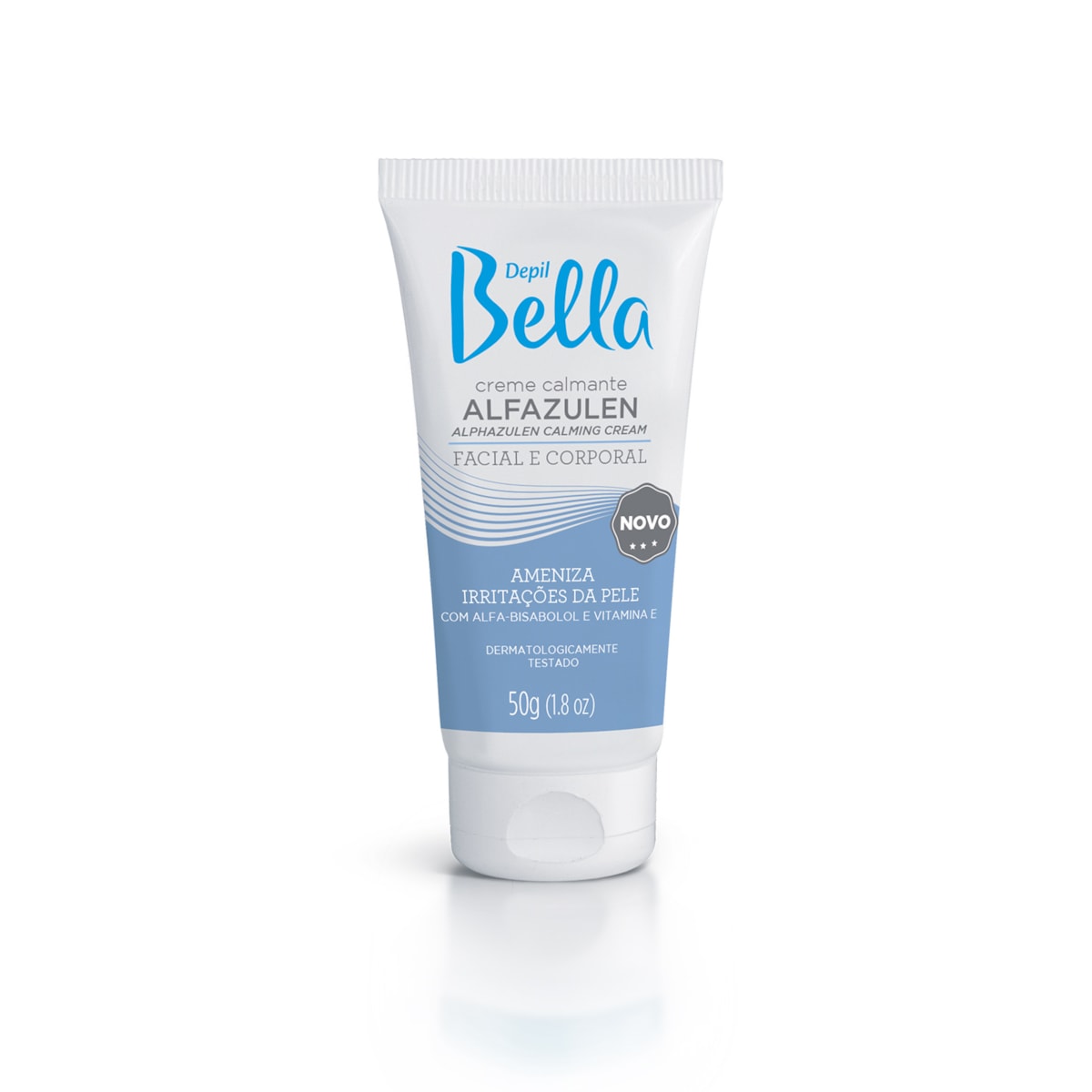 Depil Bella Creme Pós Depilatorio Calmante Alfazulen 50g Depil Bella Creme Pós Depilatorio Calmante Alfazulen 50g