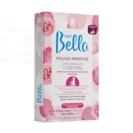 Depil Bella Folhas Prontas para Depilação Corporal Pétalas de Rosas 16 Unidades Depil Bella Folhas Prontas para Depilação Corporal Pétalas de Rosas 16 Unidades