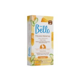 Depil Bella Folhas Prontas para Depilação Facial Mel com Aloe Vera 16 Unidades Depil Bella Folhas Prontas para Depilação Facial Mel com Aloe Vera 16 Unidades