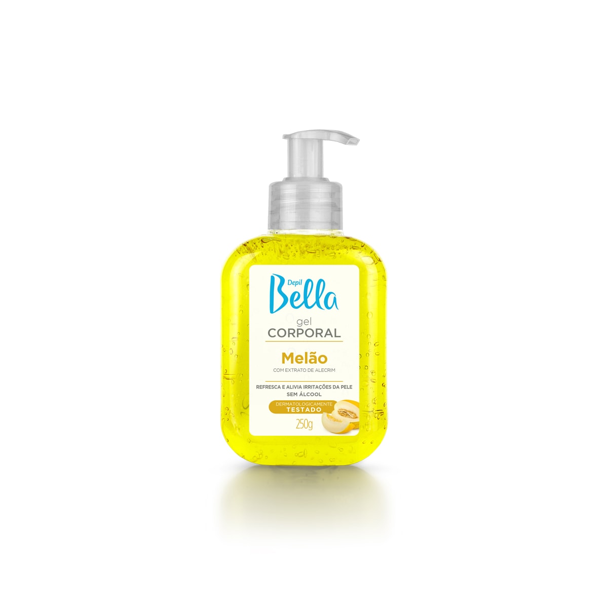 Depil Bella Gel Corporal Melão 250g Depil Bella Gel Corporal Melão 250g