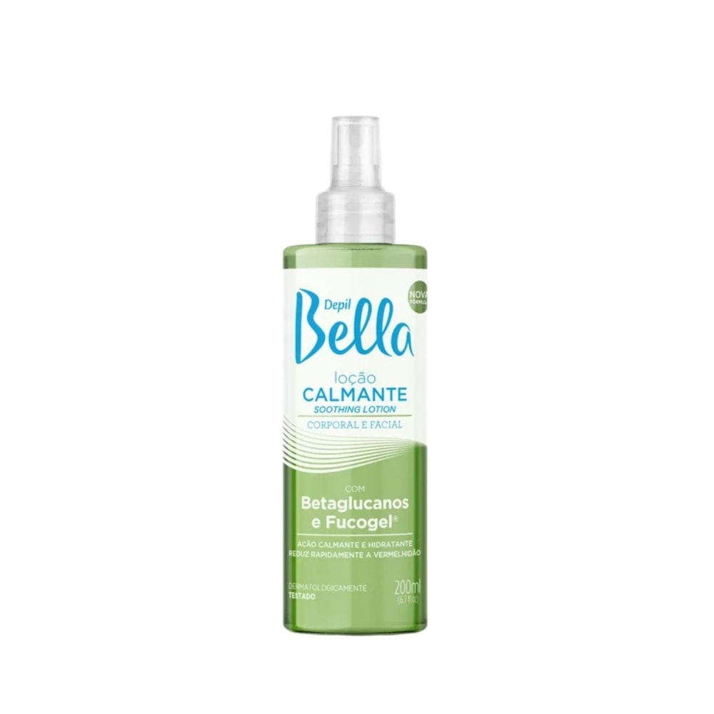 Depil Bella Loção Calmante Corporal e Facial 200ml