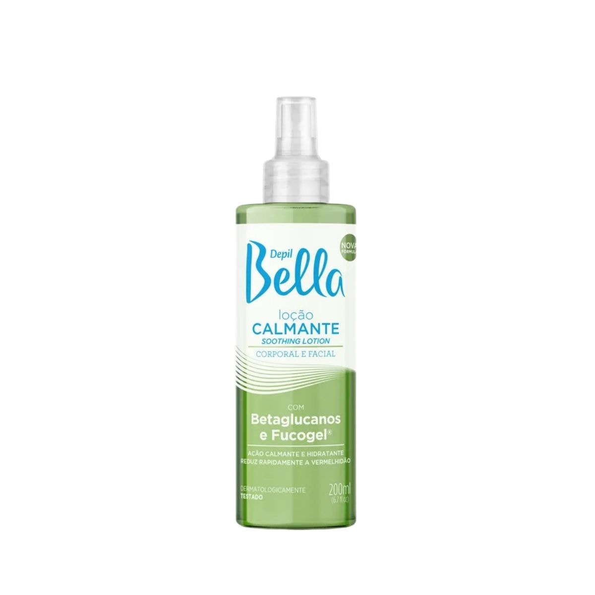 Depil Bella Loção Calmante Corporal e Facial 200ml Depil Bella Loção Calmante Corporal e Facial 200ml