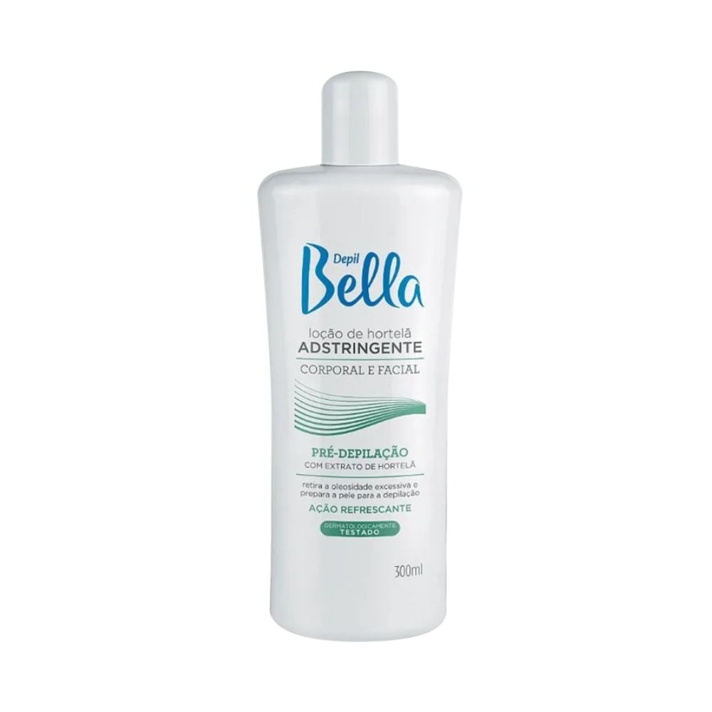 Depil Bella Loção Pré Depilatória de Hortelã 300ml