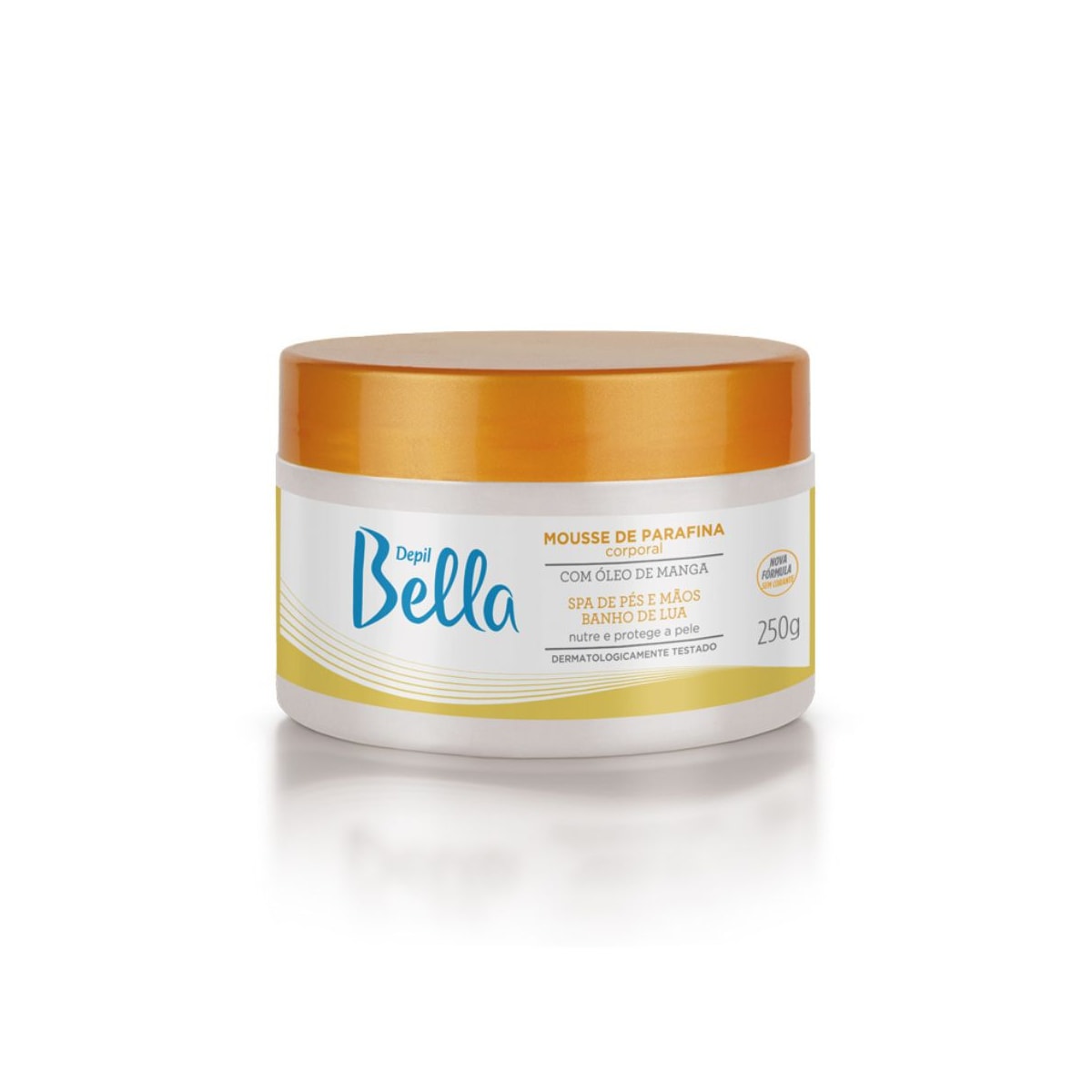Depil Bella Mousse de Parafina Oleo de Manga 250 g