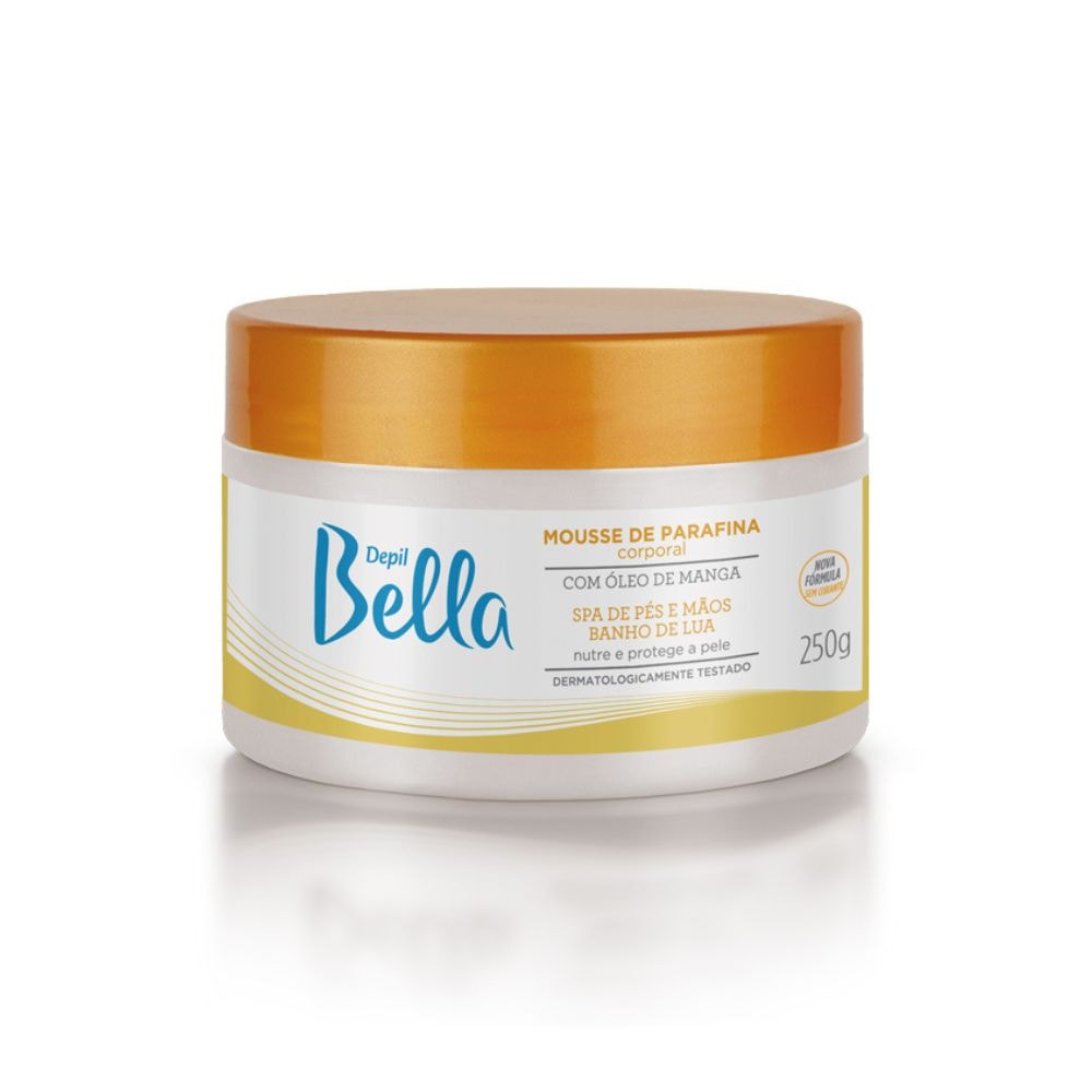 Depil Bella Mousse de Parafina Óleo de Manga 250g