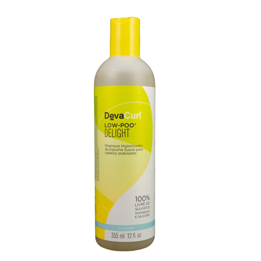 DevaCurl Low-Poo Delight Shampoo de Espuma Suave 355ml