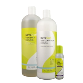 DevaCurl Low-Poo Original Kit Salão (3 Produtos) DevaCurl Low-Poo Original Kit Salão (3 Produtos)