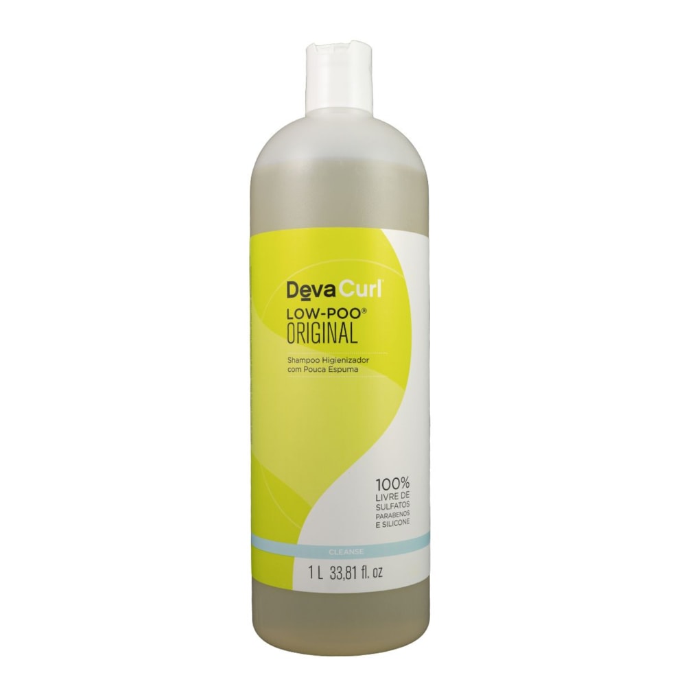 DevaCurl Low-Poo Original Shampoo com Pouca Espuma 1L