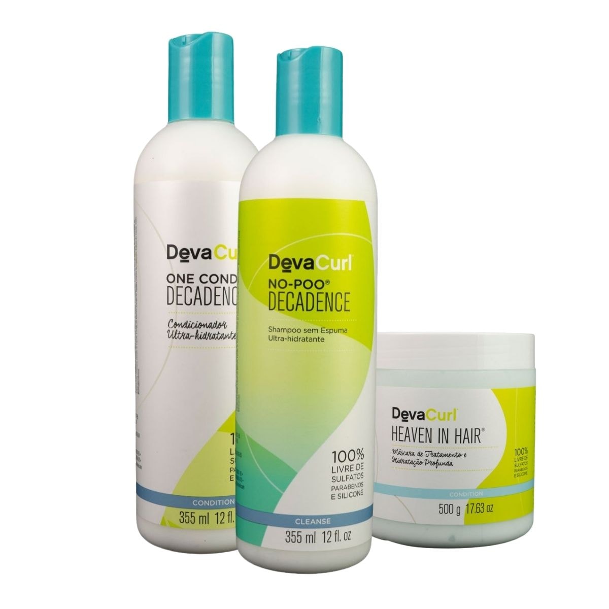 DevaCurl No-Poo Decadence Kit Home Care (3 Produtos) DevaCurl No-Poo Decadence Kit Home Care (3 Produtos)