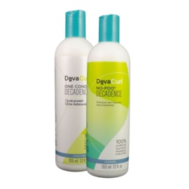 DevaCurl No-Poo Decadence Kit Shampoo e Condicionador 355ml