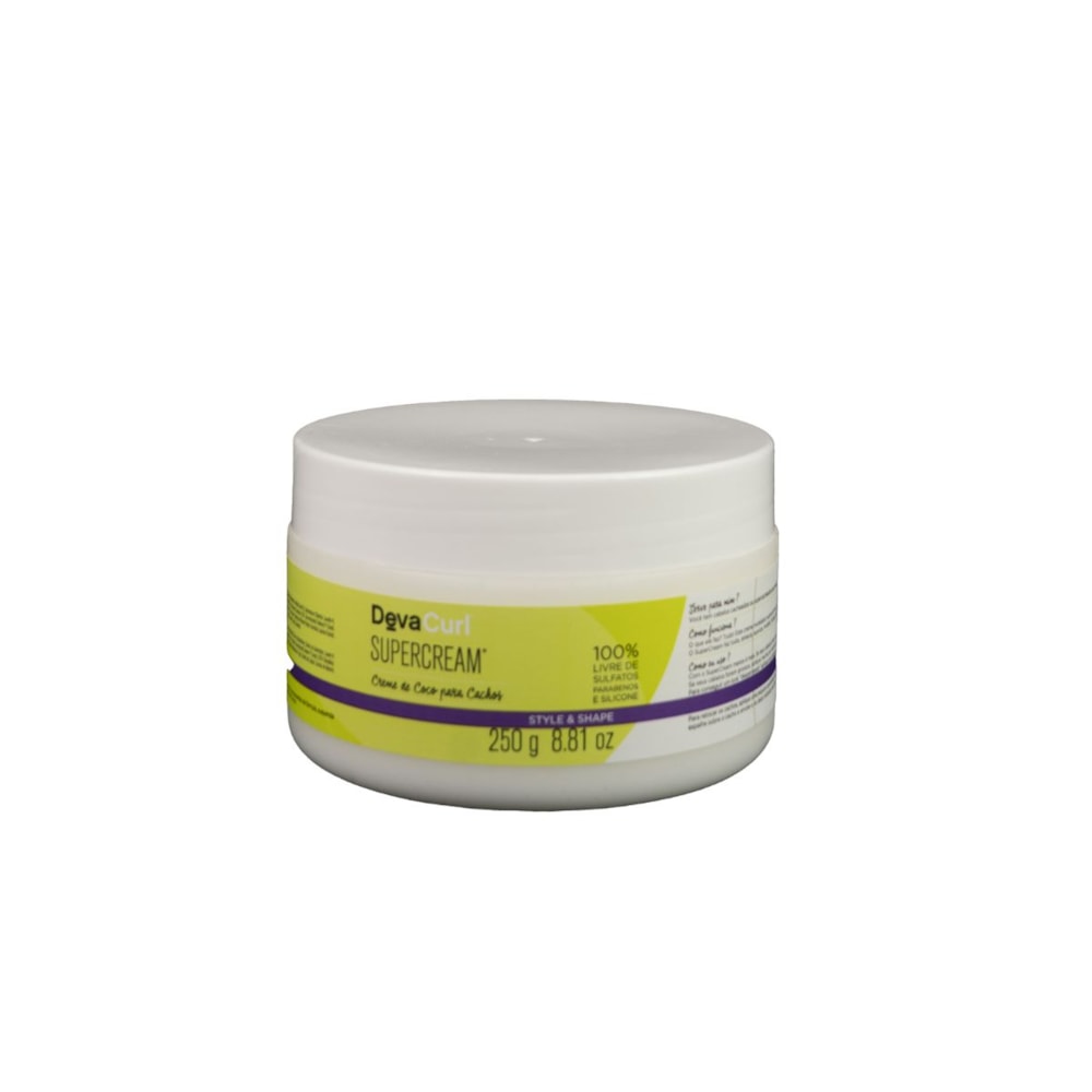 DevaCurl Supercream Creme de Coco para Cachos 250g