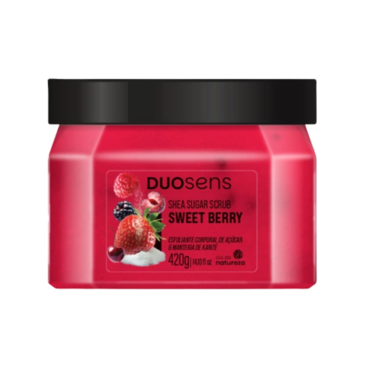 Esfoliante Cia da Natureza Duosens Sweet Berry 420 g Esfoliante Cia da Natureza Duosens Sweet Berry 420 g