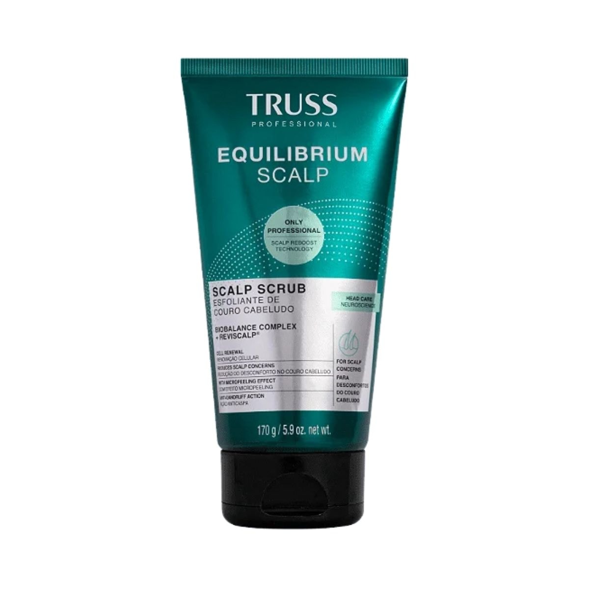 Esfoliante Couro Cabeludo Truss Equilibrium Scalp Oleosidade 170 g Esfoliante Couro Cabeludo Truss Equilibrium Scalp Oleosidade 170 g