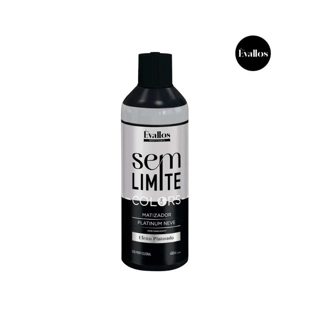 Évallos Profissional Colors Sem Limite Matizador Platinum Neve 400ml Évallos Profissional Colors Sem Limite Matizador Platinum Neve 400ml