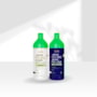 Évallos Profissional  Progressiva Sem Choro Sem Pausa + Sem Pausa com Brilho 2x1000ml Évallos Profissional  Progressiva Sem Choro Sem Pausa + Sem Pausa com Brilho 2x1000ml